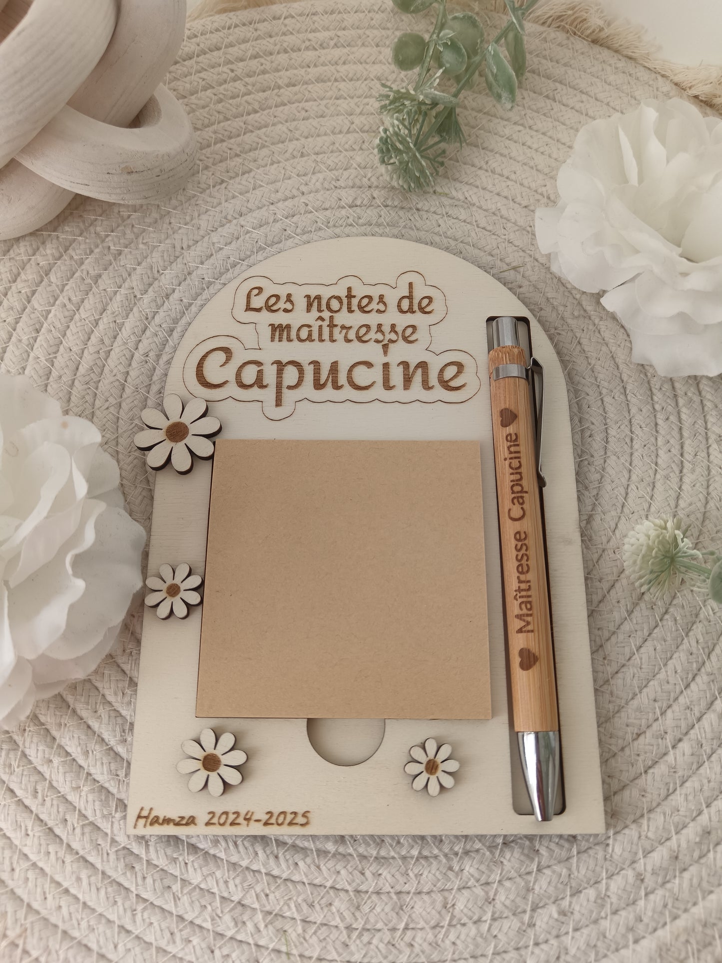 Porte post-it personnalisé