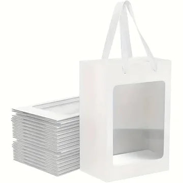 Sacs cadeaux blancs
