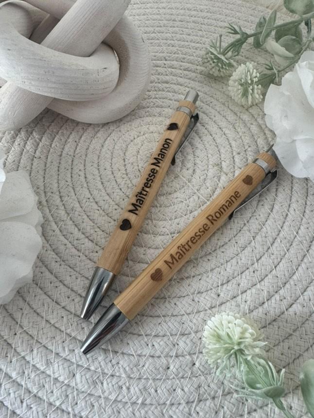 Stylo en bois personnalisé