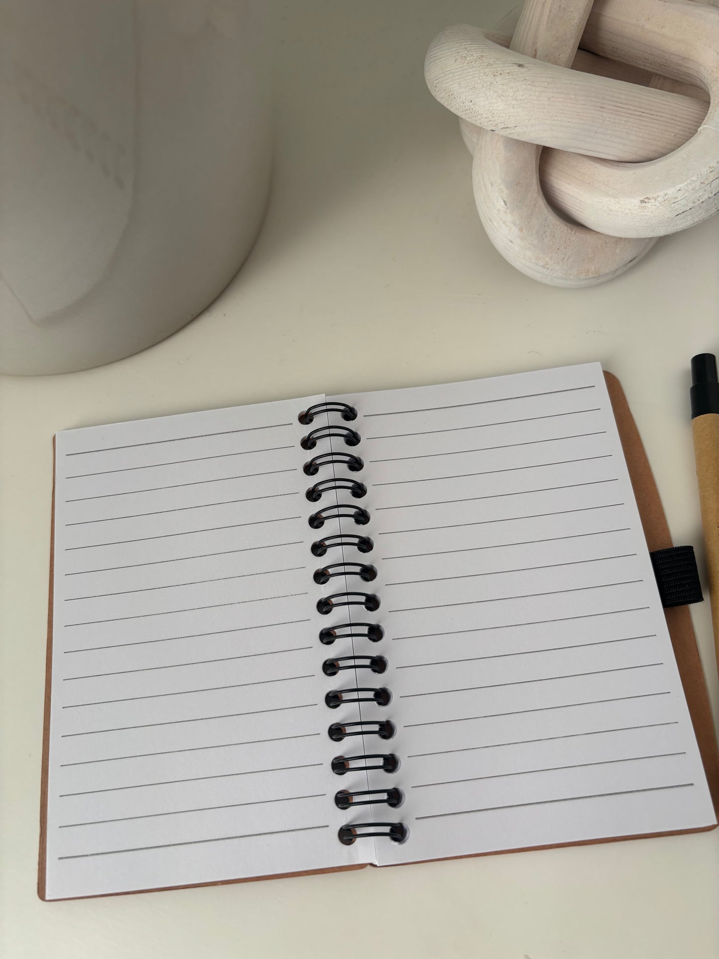 Petit carnet de notes personnalisé avec stylo