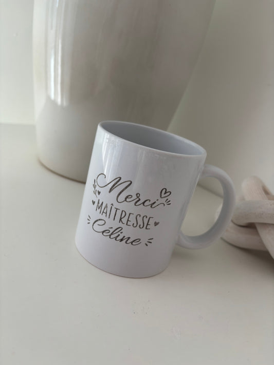 Mug personnalisé gravé