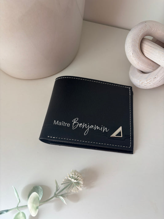 Portefeuille Personnalisé Homme