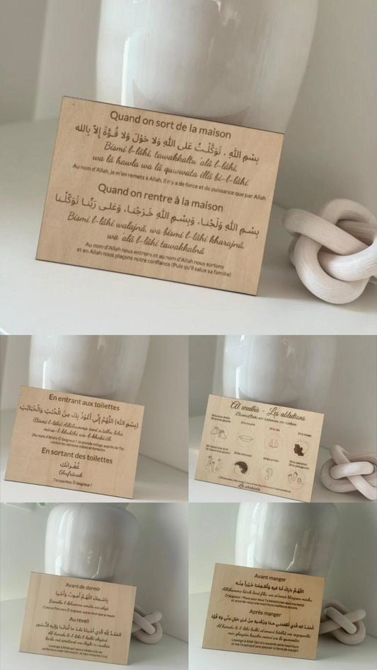 Pack Quotidien – Plaques d'invocations